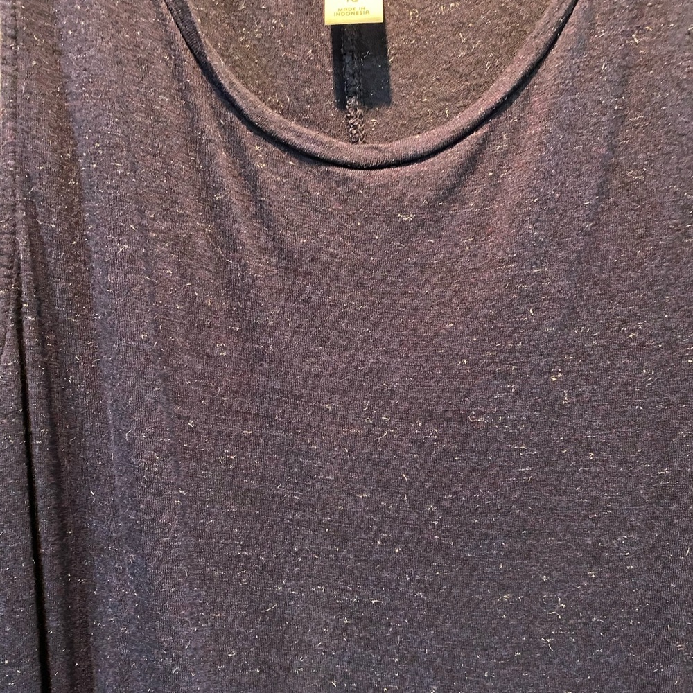 Navy tank with sparkle